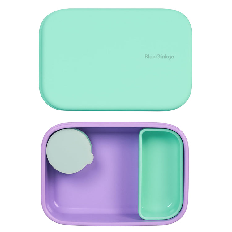 Bento Style Silicone Lunch Box Set