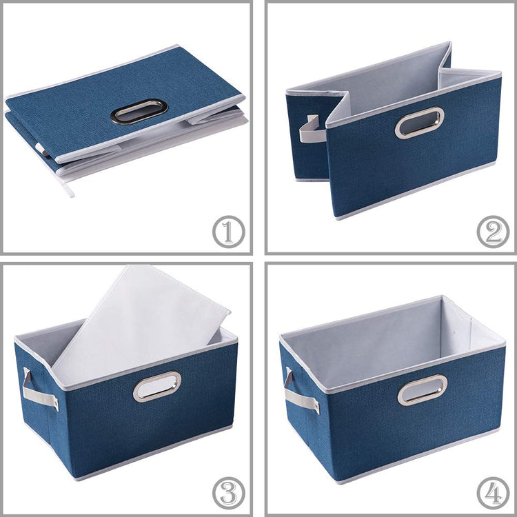 Fodable Storage Bins for Closet [3 (3 Count)