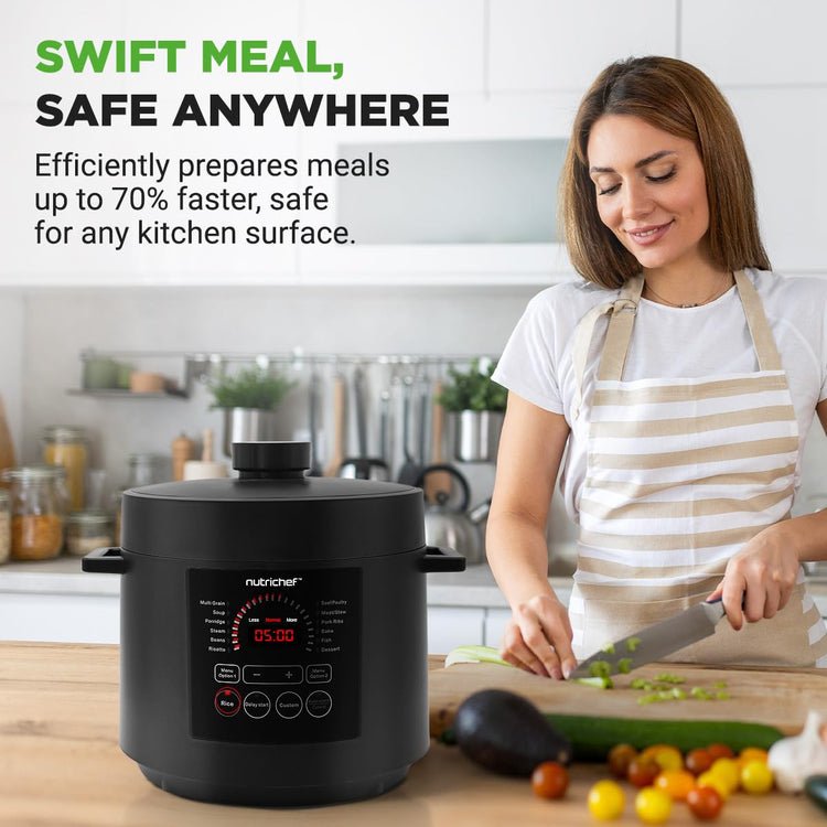 Electric Pressure Cooker 6 Quart Capacity