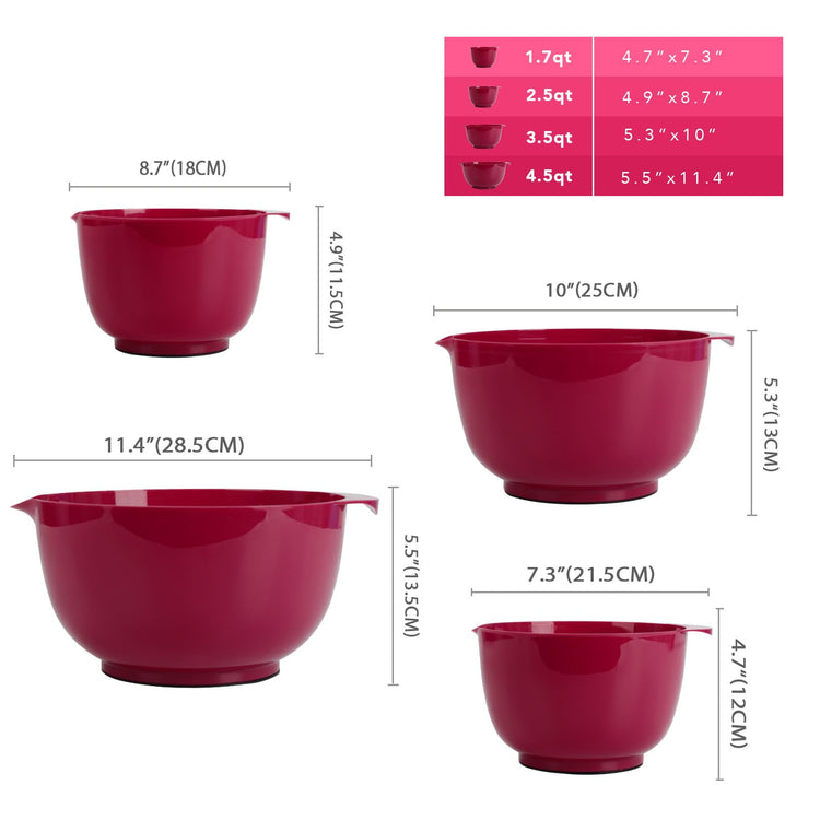 Classic Mixing Bowls Set of 4