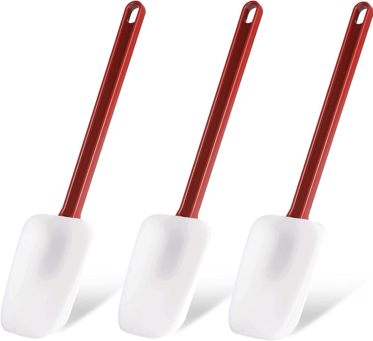 Silicone Rubber Spatula and Spoon Rubber Spatula Set of 3