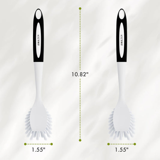 Dish Brush with Handle (2 Count)