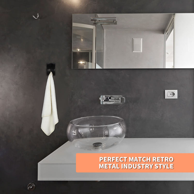 4 Pcs Self Adhesive Kitchen Towel Hook Holder