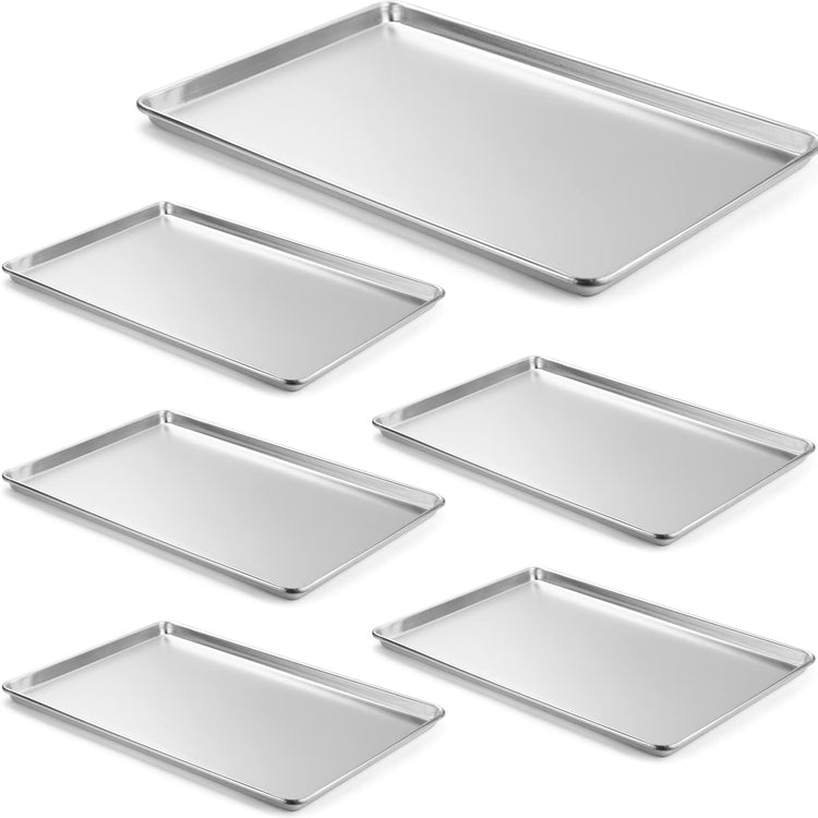 6 Pack Aluminum Sheet Pan (6 Count)
