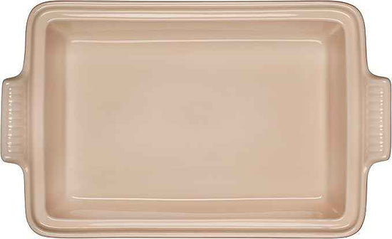 Le Creuset Stoneware Heritage Covered Rectangular Casserole, 4 qt. (12" x 9"), Cerise