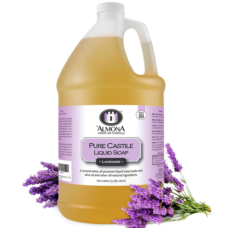 Pure Castile Liquid Soap (128 Fl Oz)