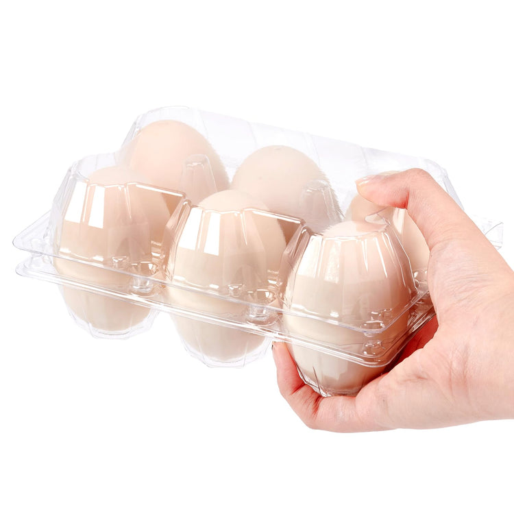 120Pack Jumbo Egg Cartons Duck Egg Cartons Extra Large Egg Containers XL Egg Tray Holders for Home Ranch Chicken Farm (120 Count)