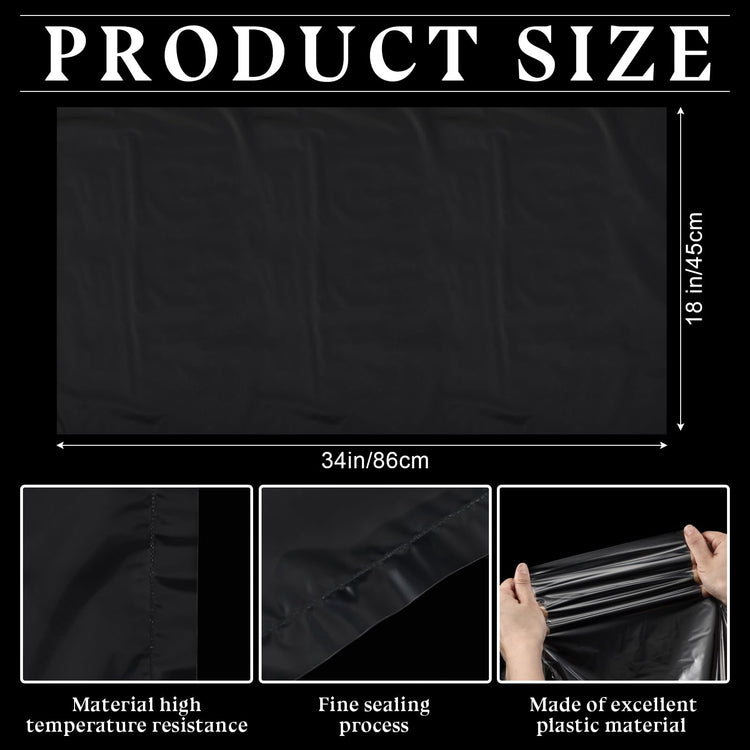 50 Pcs Electric Roaster Liners 34 Inch W x 18 Inch l Disposable Pan Liners Cooking Bags for 16 (50 Count)