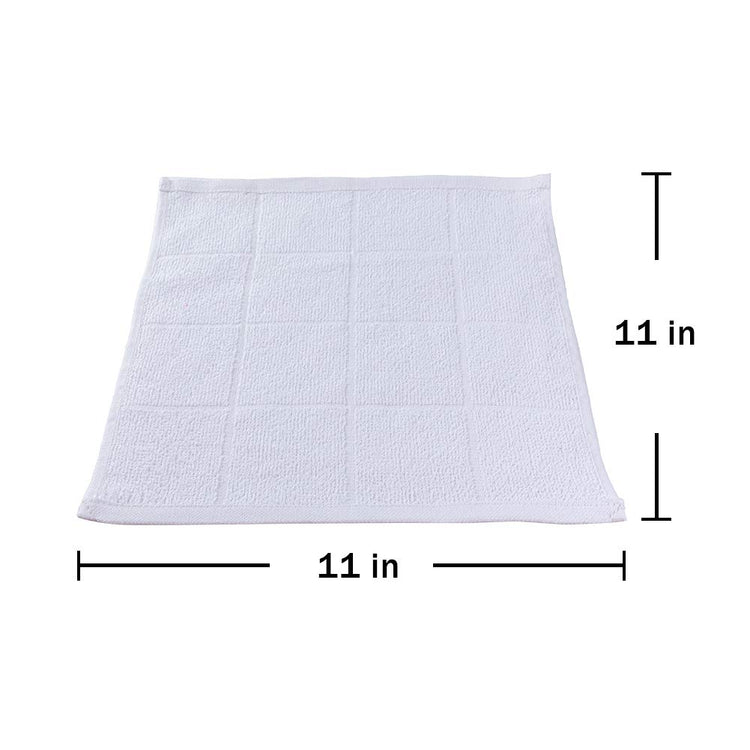 Dishcloths Kitchen Highly Absorbent Dish Rags 100% Cotton Dish Cloths for Washing Dishes (12 Count)