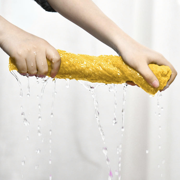 Ring Spun Cotton Yellow Kitchen Dish Towels (6 Count)
