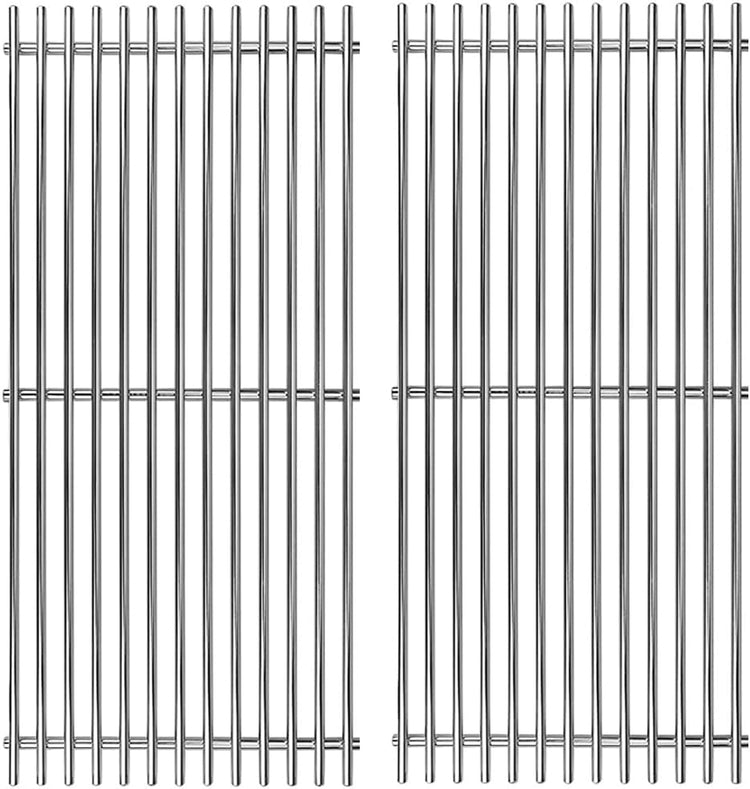 SF6081 (2-Pack) 18 7/8" SUS304 Cooking Grates for Weber Genesis II E210 Grill Grates for Weber Genesis II E-210 S-210 Genesis LX E240 S-240, Weber 60004001 65004001 66801 66094