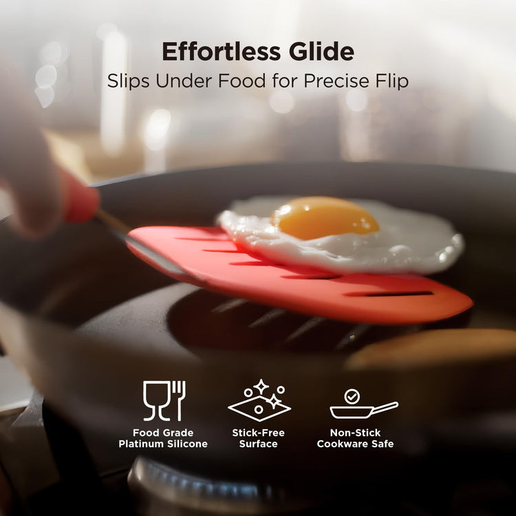 WaltzGrip Platinum Silicone Pancake Spatula Turner
