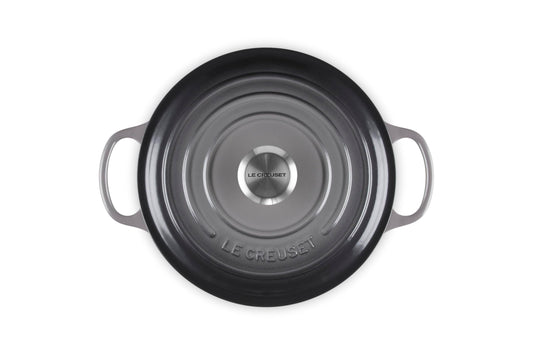 Enameled Cast Iron Round Wide Dutch Oven