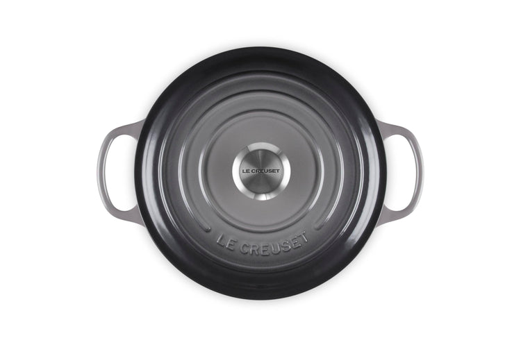 Enameled Cast Iron Round Wide Dutch Oven