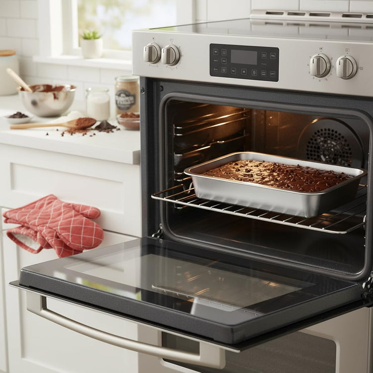 Stainless Steel Baking Pan Deep Oven Tray