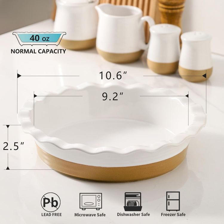 Ceramic Pie Pan