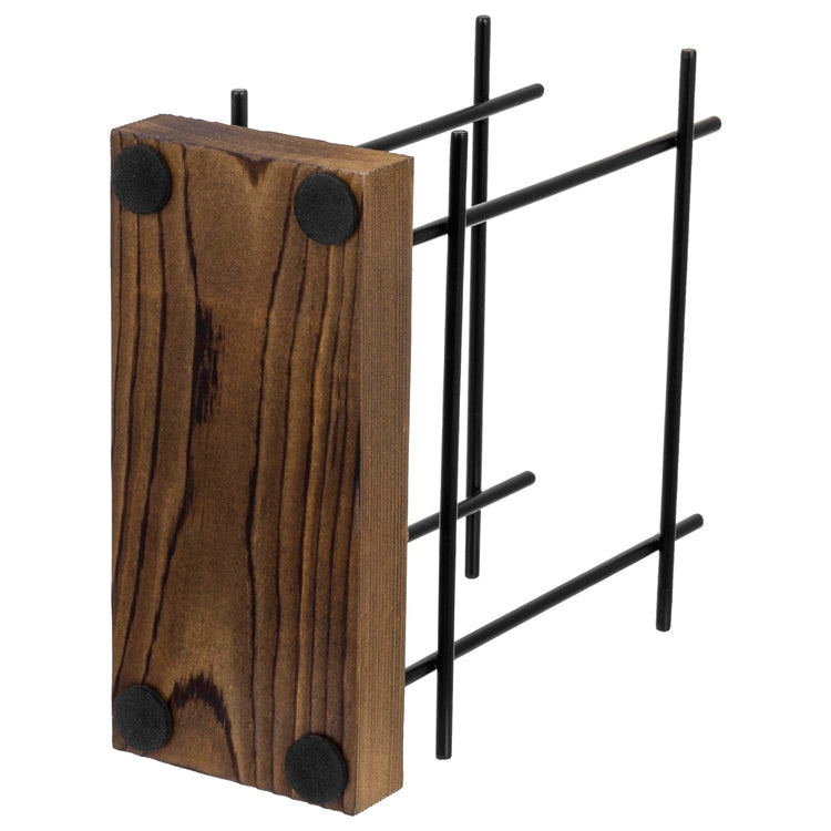 Black Metal Napkin Holder