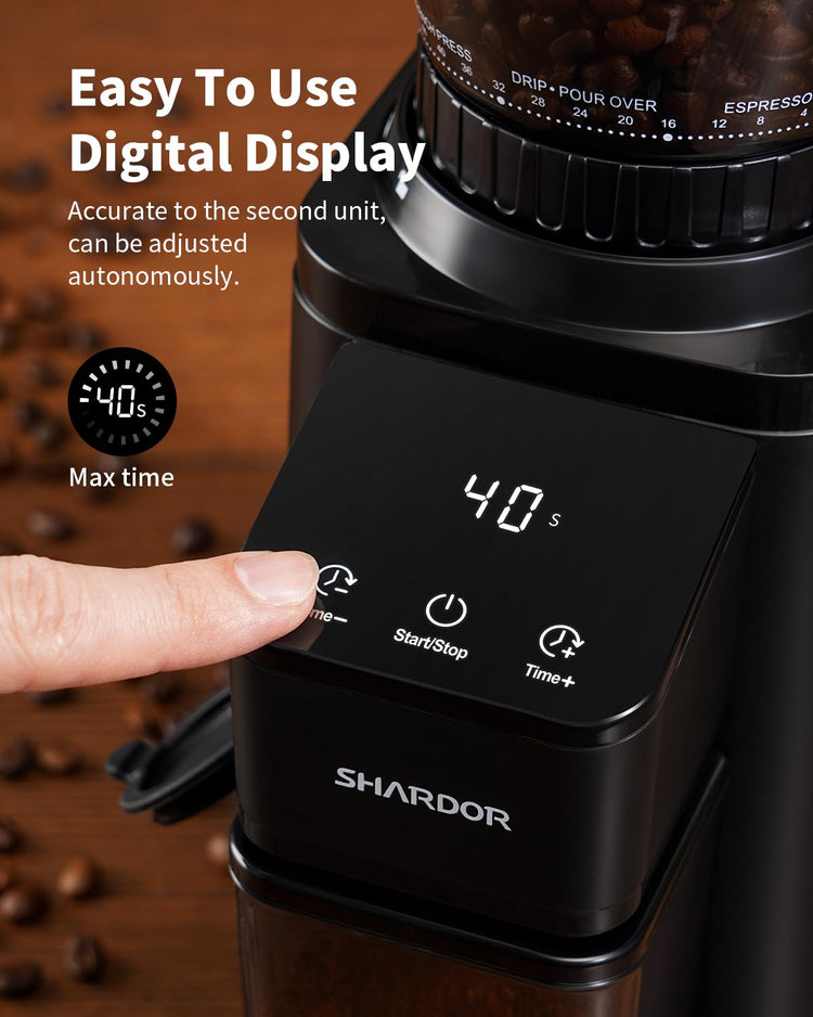 Professional Conical Burr Coffee Grinder