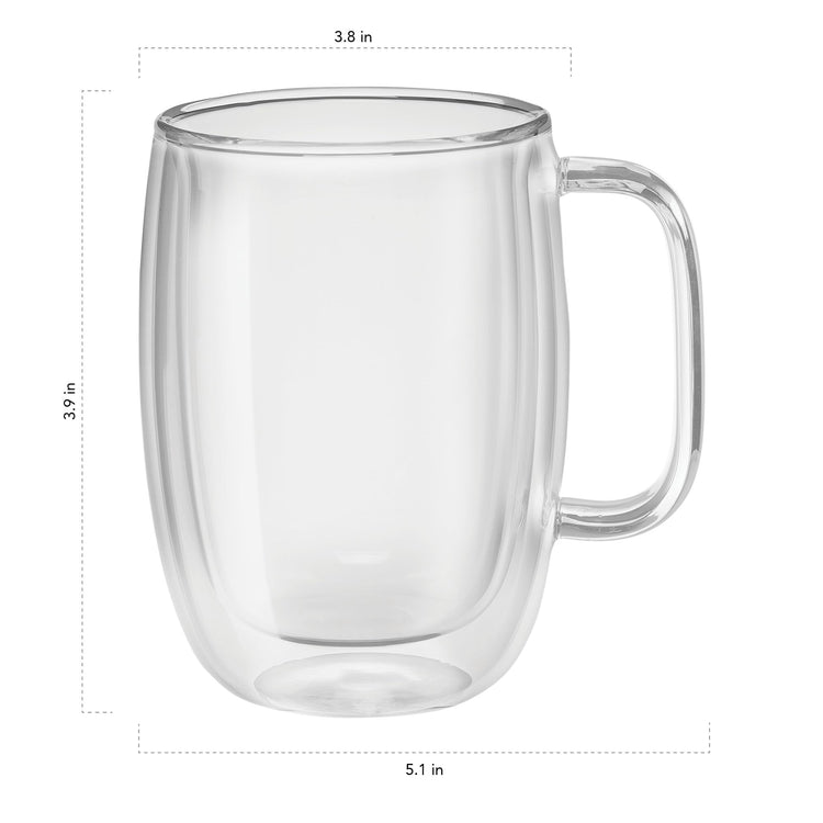 Sorrento Plus 2 (2-pc (16 Ounces) / Latte Mug Set)