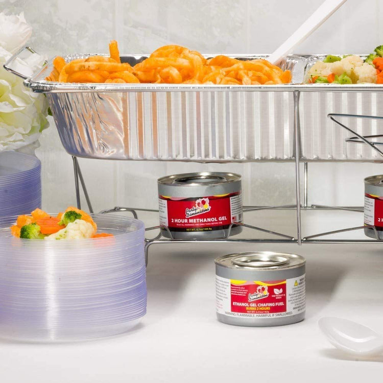 Aluminum Deep Foil Pans Full Size (20 Count)