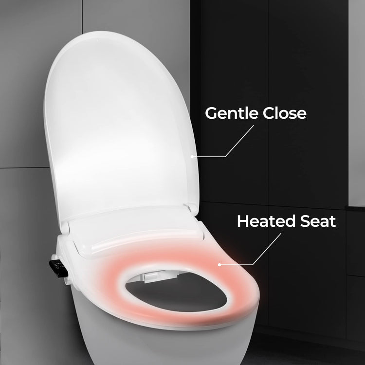 Electric Bidet for Elongated Seats