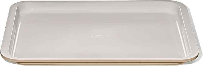 OXO Good Grips Non-Stick Pro Ceramic Coated Metal Bakeware Half Sheet Pan – Biscuit