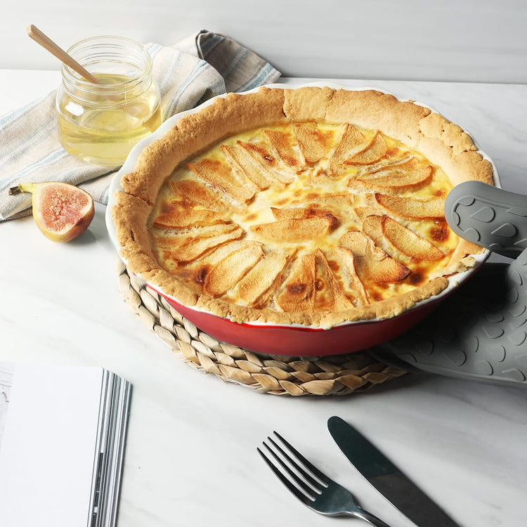 Sweejar Ceramic Pie Pan (55 Fl Oz)