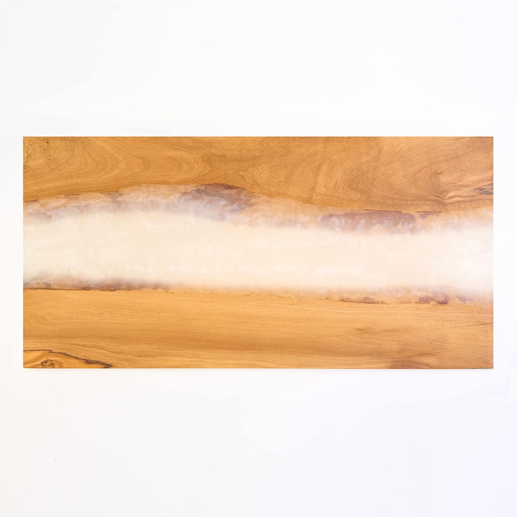 Italian Olive Wood luxury Cheese board with Resin