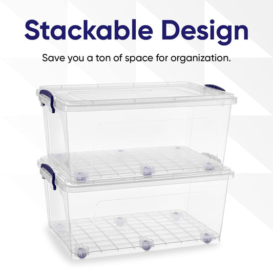 Storage Bins with Lids