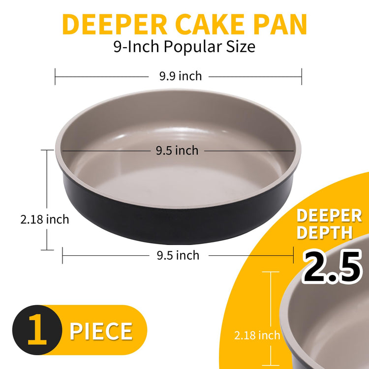 9.5 Inch Round Cake Pan (20 Ounce)
