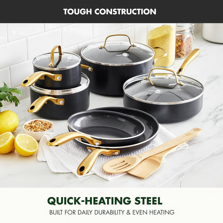 12 Piece Nonstick Swift Cookware Set