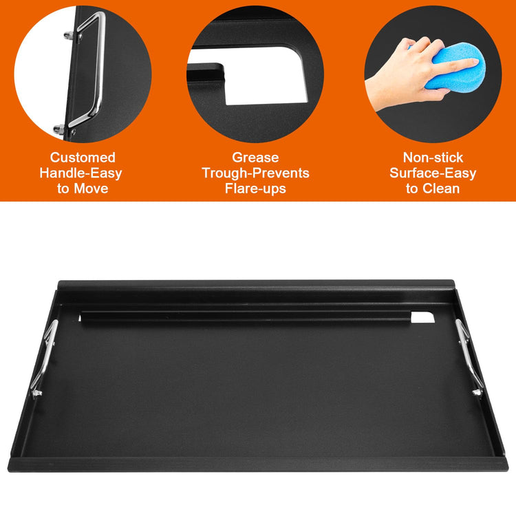 18" Flat Top Griddle for Charbroil Performance 5