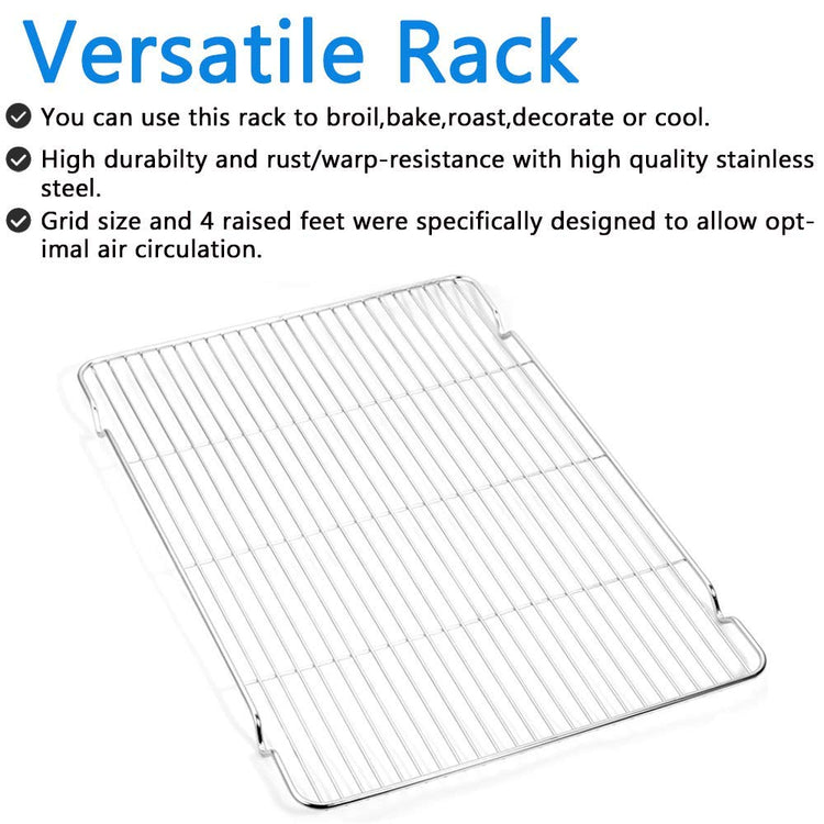 Cookie Sheet and Cooling Rack Set