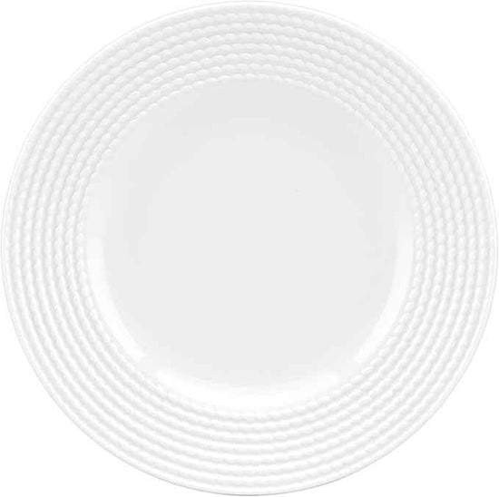 Kate Spade New York Wickford Accent Plate, 1.15 LB, White