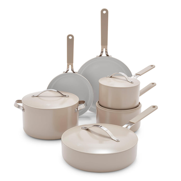 10 Piece Nonstick Ceramic Cookware Set