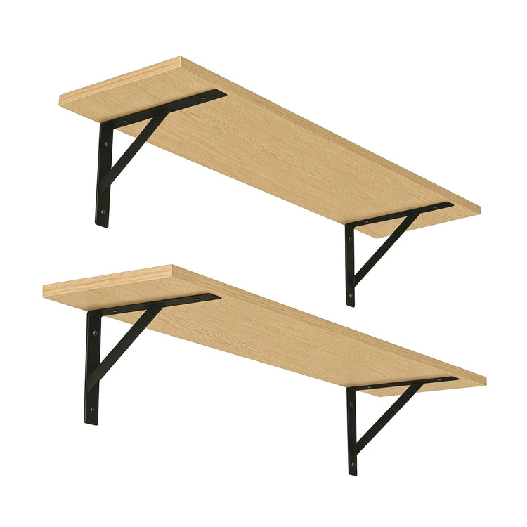 Long Wall Shelves (2 Count)