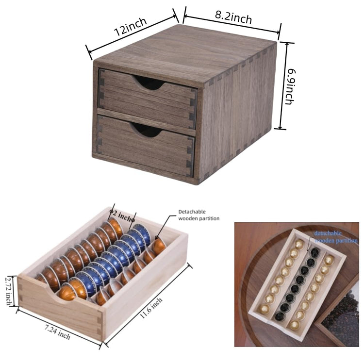 Drawer Organizer Coffee Pod Holder