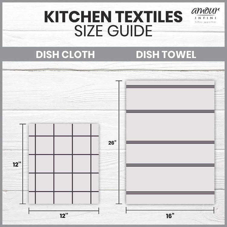 Kitchen Towels Pack of 4 (4 Count)