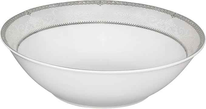 Lorren Home Trends 57-Piece Porcelain Dinnerware Set, Ballo, Service for 8