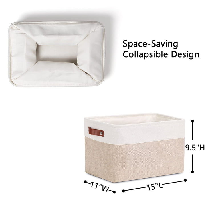 Fabric Storage Bins (3 Count)