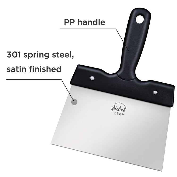 Chocolate Thermostat Spatula Melting Chocolate Tempering Scraper Baking Tool Stainless Steel Spatula Temperature Regulating Blade Large Size