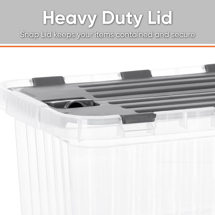 Storage Bins with Lids