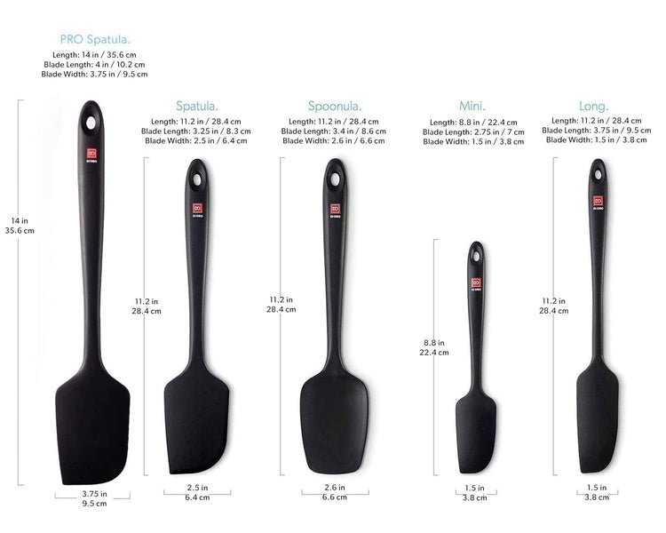 DI ORO Silicone Spatula Set (5 Count)
