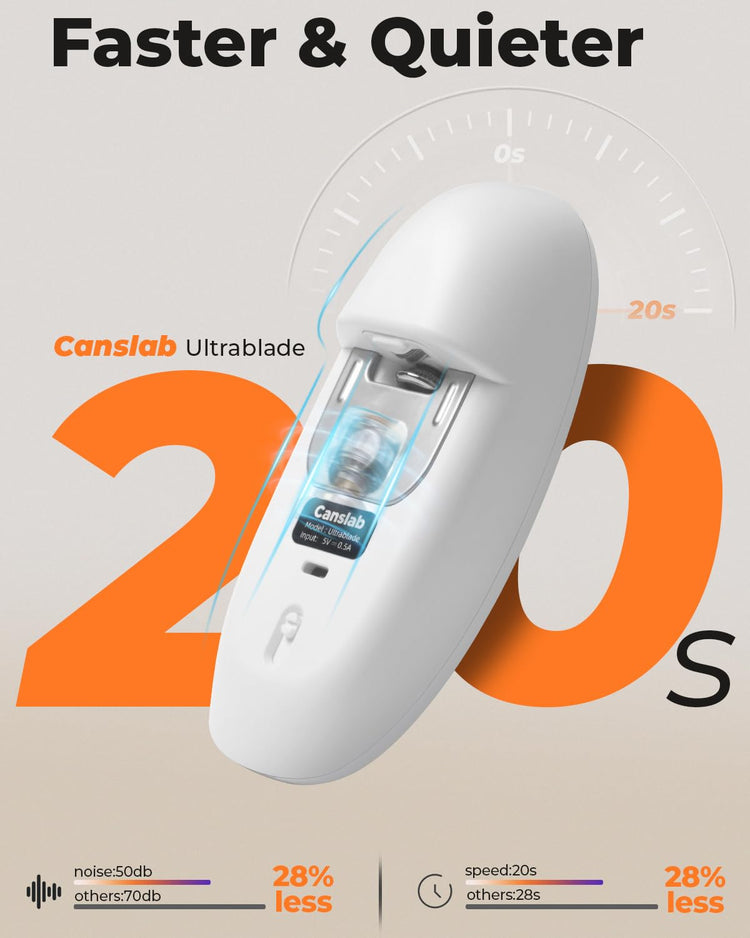 Ultrablde SE USB Rechargeable Electric Can Opener for Kitchen for Seniors with Arthritis