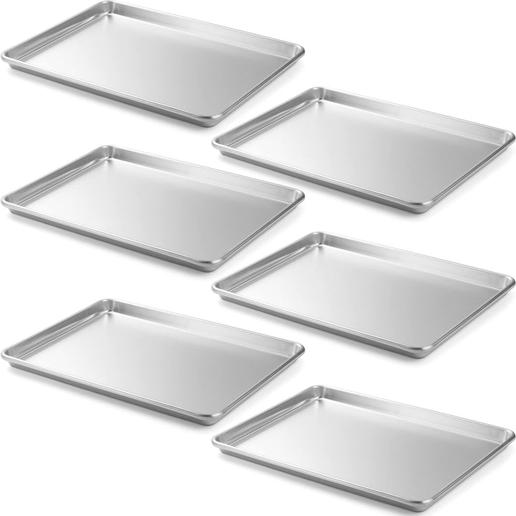 6 Pack Aluminum Sheet Pan (6 Count)