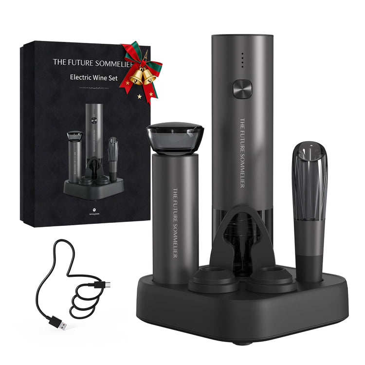 Rechargeable Electric Wine Opener Set 7