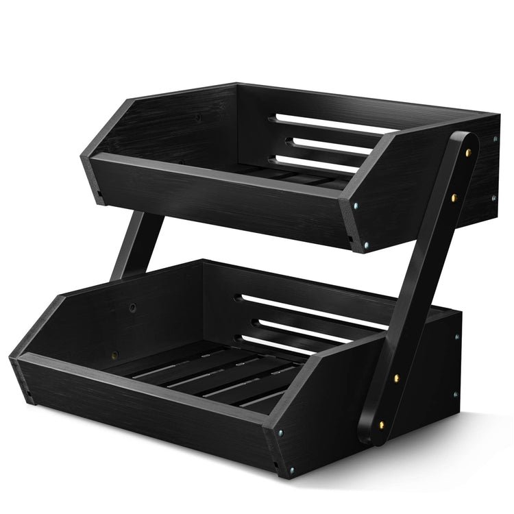 2 Tier Fruit Basket for Kitchen Counter