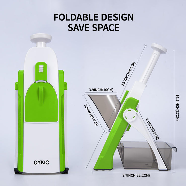 Safe Mandoline Slicer 5 in 1 Vegetable Chopper Food Potato Cutter