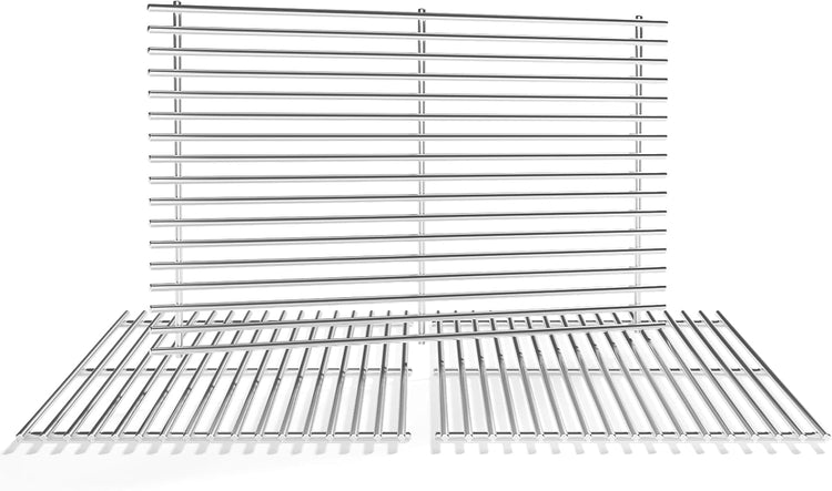 3Pack Stainless Steel Replacement Grill Parts for Weber Genesis 2 GS4 Grates 66089 66097 LX 400 SER GBS S-435, Weber Genesis II E-410, E-435, S-435, SE-410, Kitchen-aid 720-0856V 740-0781