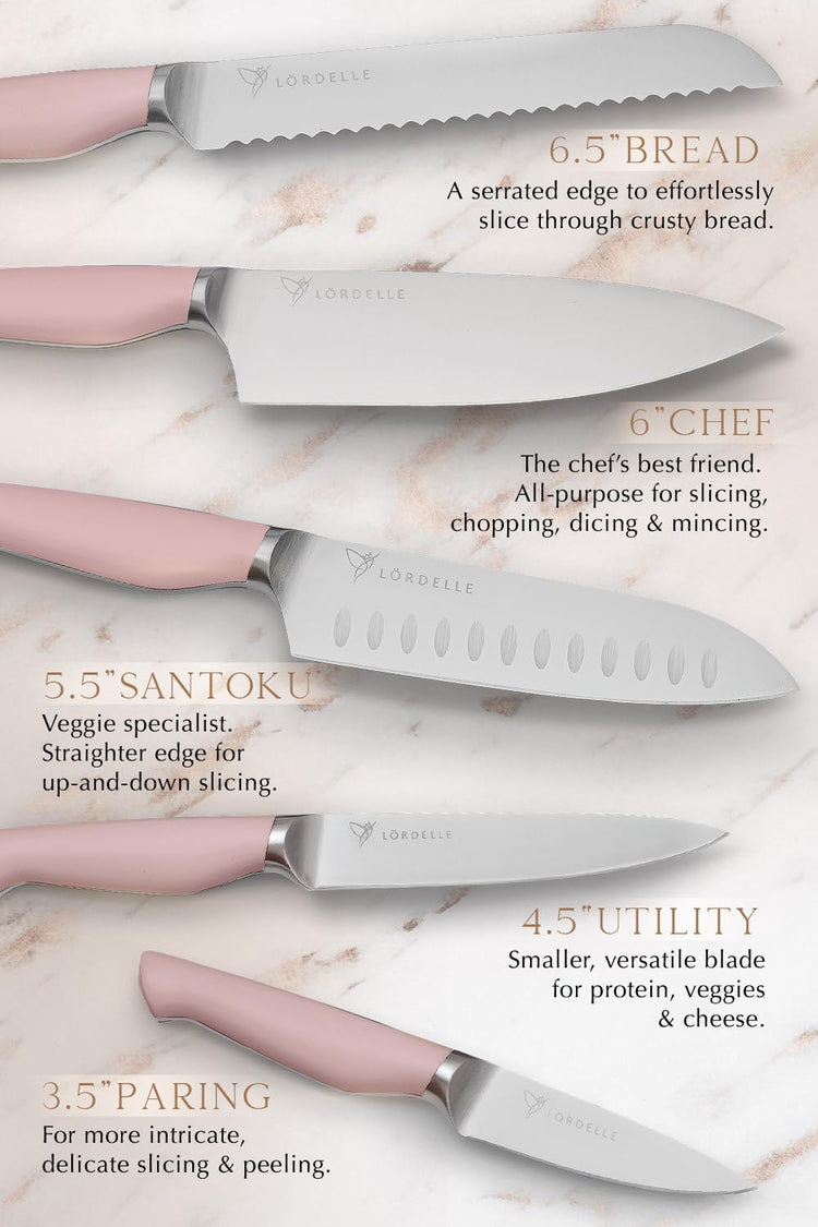 LORDELLE Knife Block Set